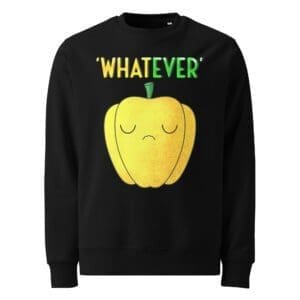 Whatever Kawaii Yellow Sweet Pepper Sweatshirt