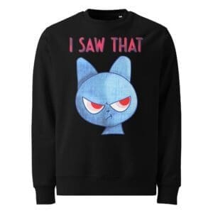 I Saw That Cute Kawaii Cat AEK Sweatshirt