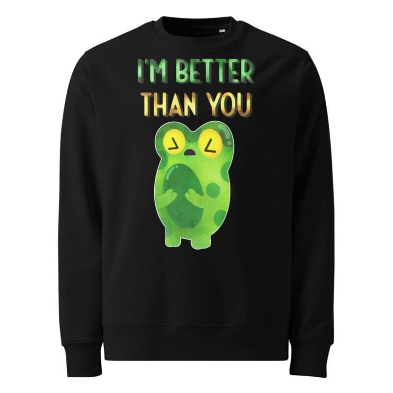 Condescending Frog Cute Kawaii AEK Sweatshirt