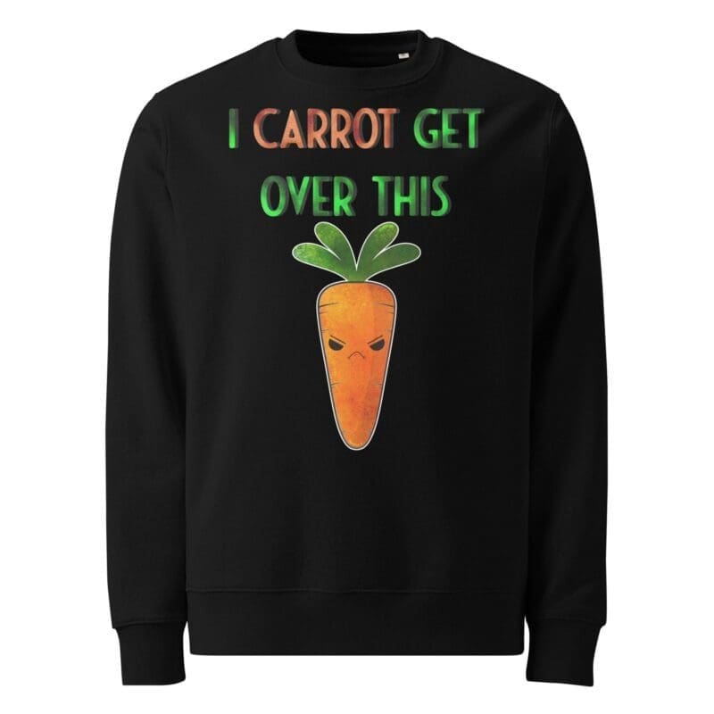 Cute Angry Kawaii Carrot AEK Sweatshirt