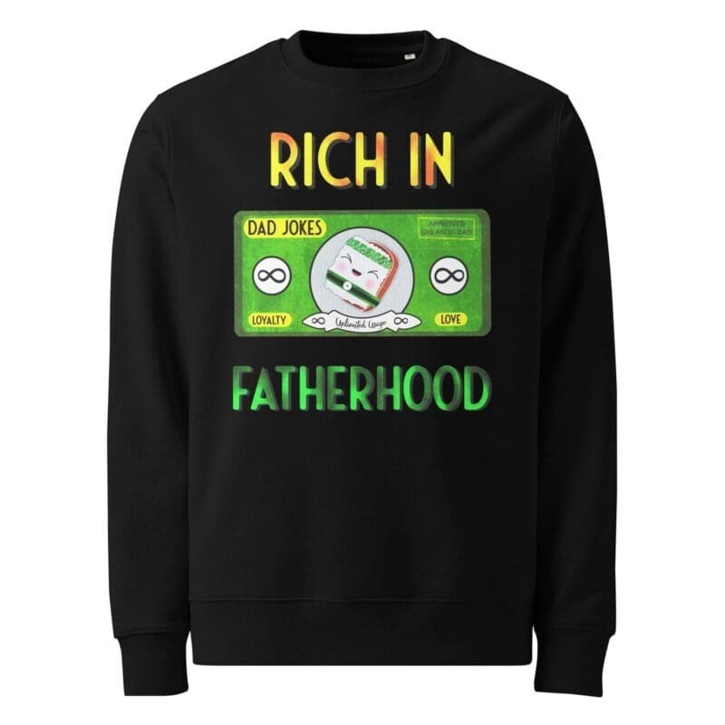 Rich in Currency Kawaii Sushi Money Sweatshirt