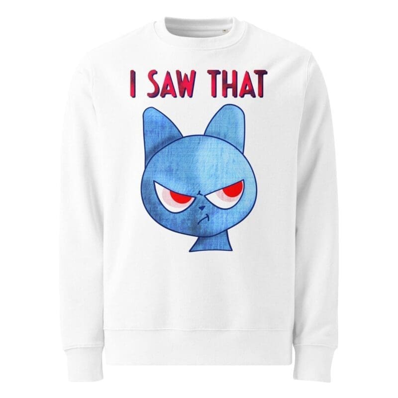 I Saw That Cute Kawaii Cat AEK Sweatshirt