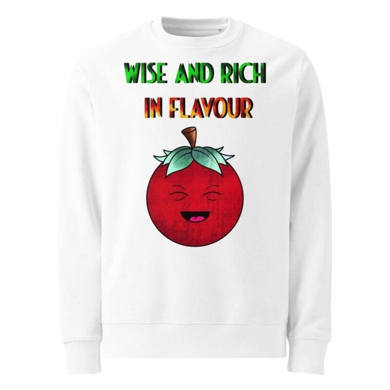 Grandpa Tomato 'Rich in Flavour' Kawaii Sweatshirt