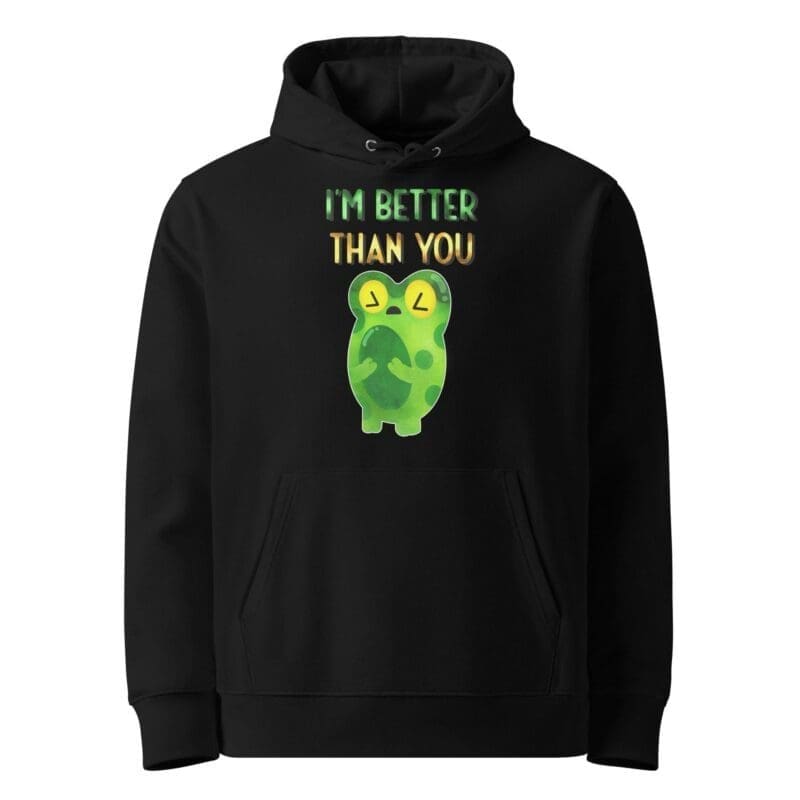 Condescending Frog Cute Kawaii hoodie