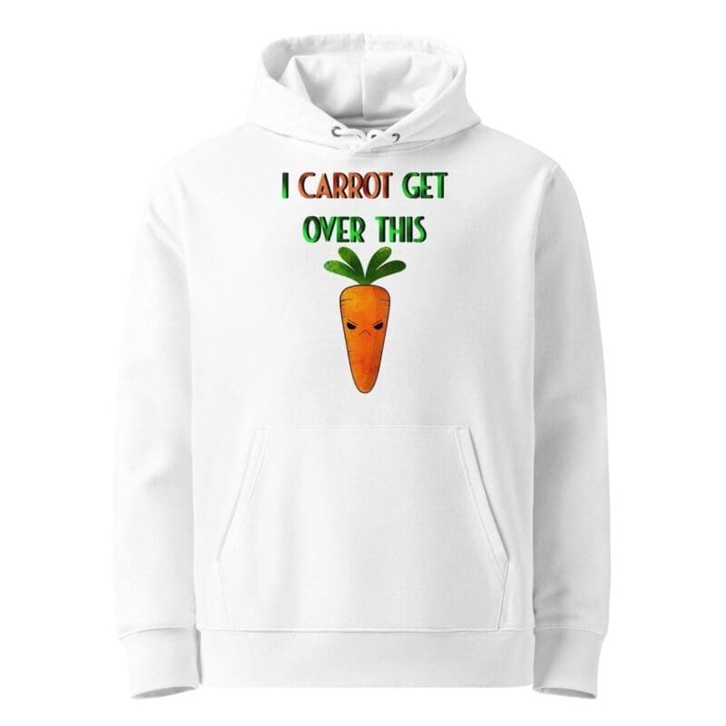 Kawaii Cute Angry Carrot hoodie