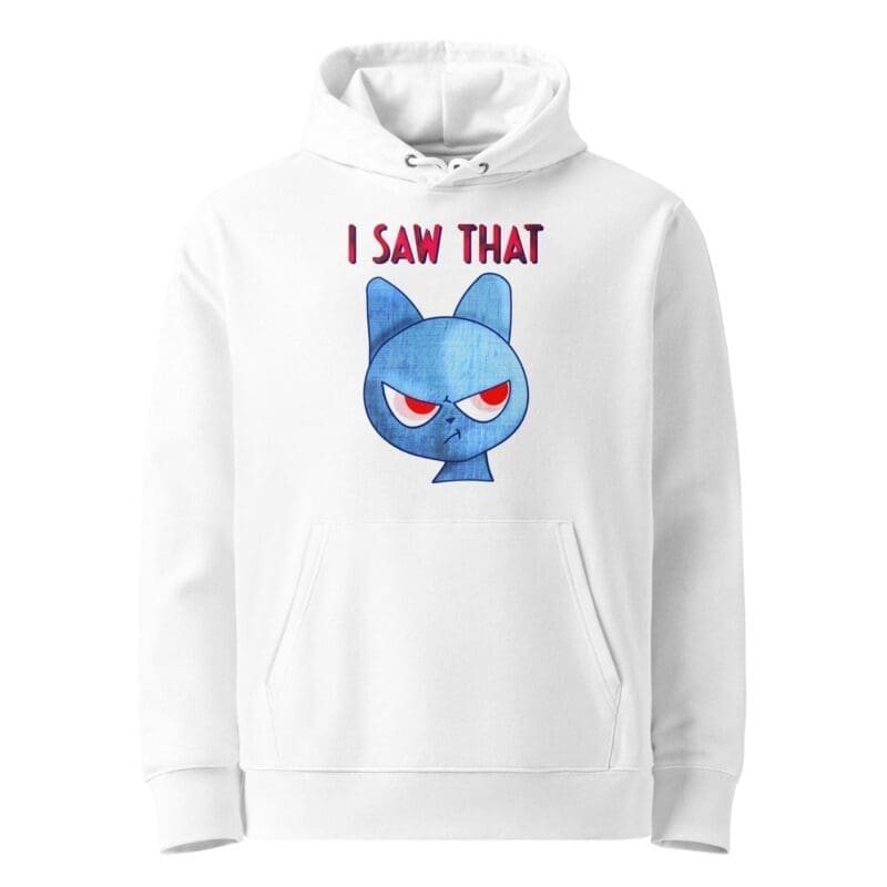 I Saw That Cute Kawaii Cat Hoodie