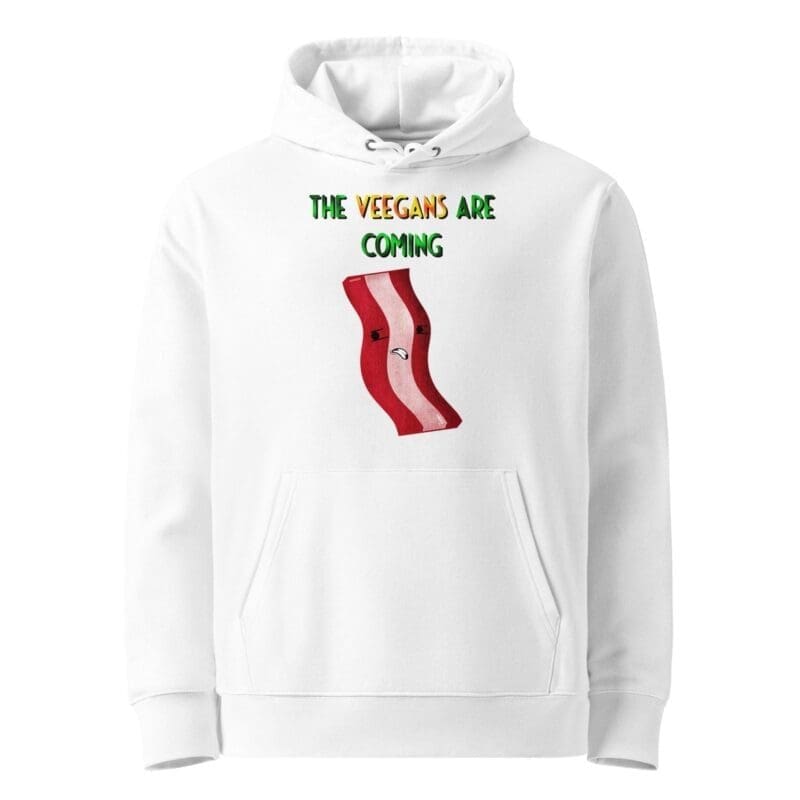 Cooked Bacon (Vegan Friendly) Cute Kawaii Hoodie