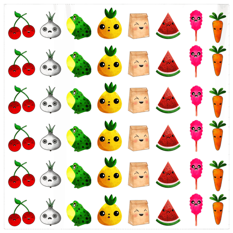 AEK Variety Sticker Sharing Pack Vol 1