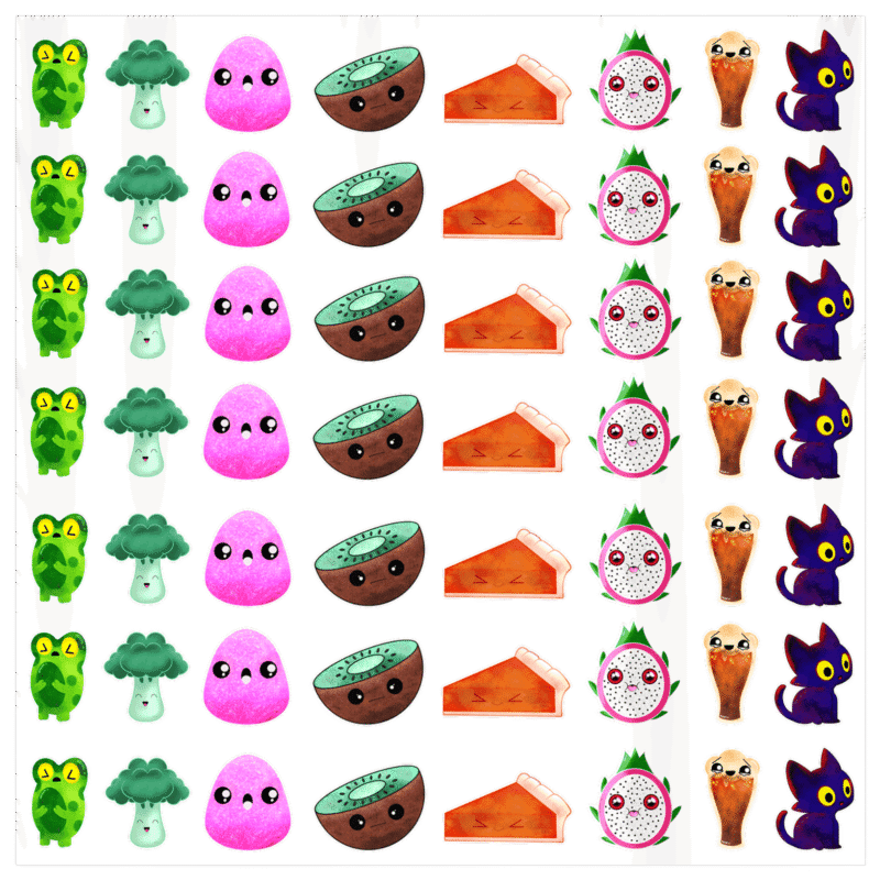 AEK Variety Sticker Sharing Pack Vol 3