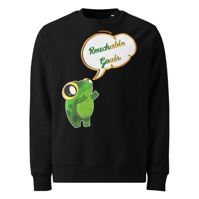 Reachable Goals Kawaii Frog Sweatshirt
