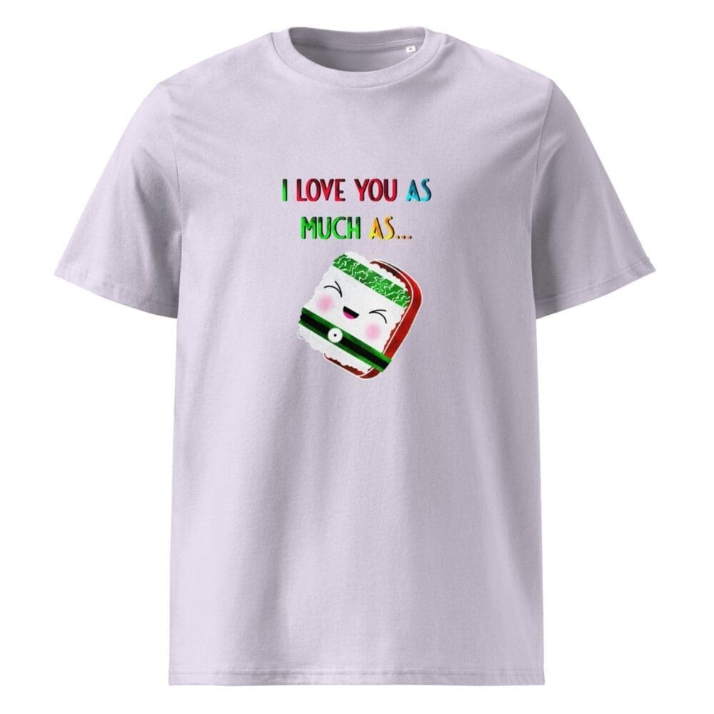 Love as Much as Sushi Kawaii Dad T-Shirt
